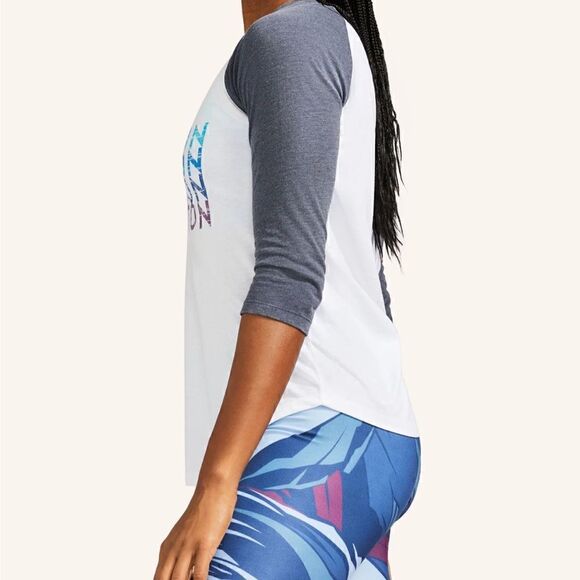 PELOTON Long Sleeve Baseball Tee NWT - Picture 2 of 15
